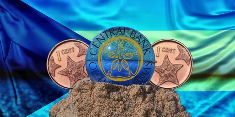 Moneda Digital del Banco Central de las Bahamas. Composición por CriptoNoticias. Central Bank of The Bahamas / centralbankbahamas.com ; @CentralbankBS1 / Twitter.com ; Slon.pics / Freepik.com ; twenty20photos / elements.envato.com.
