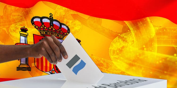votaciones sindicales Barcelona España blockchain