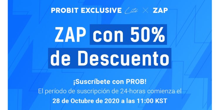 Protocolo ZAP cotiza en ProBit