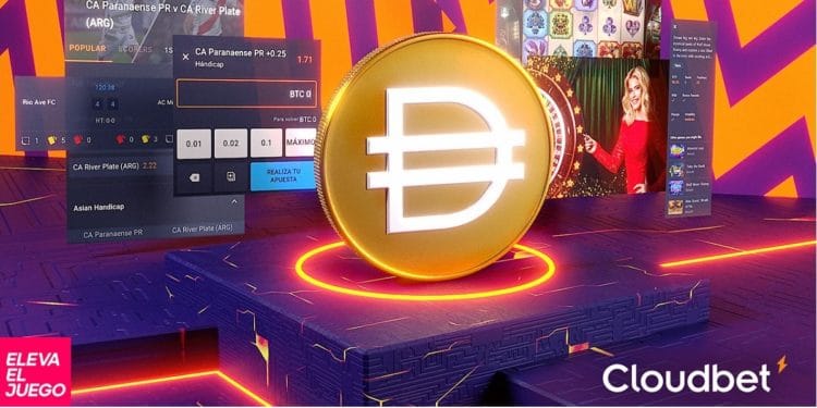 Casino Cloudbet agrega stablecoin Dai