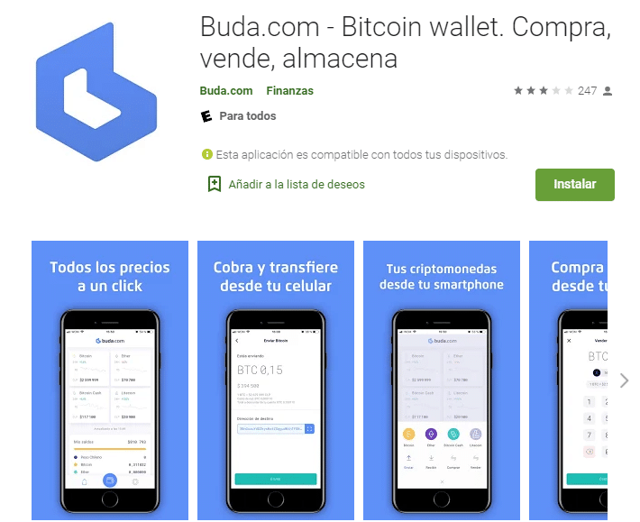 app buda.com intercambio criptomonedas