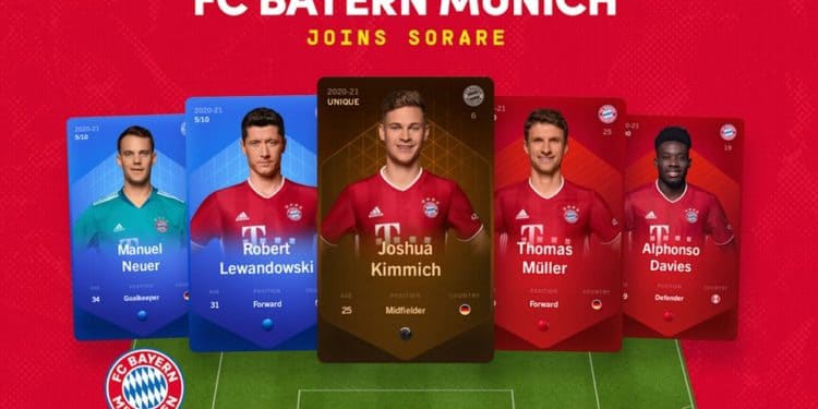bayern munich futbol alemania coleccionables ethereum
