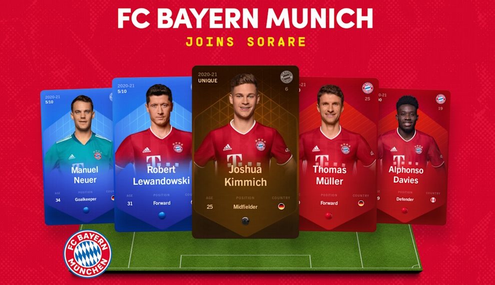 bayern munich futbol alemania coleccionables ethereum