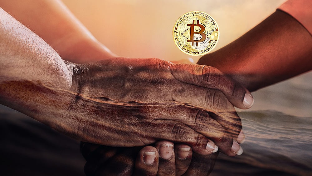 BTC humanitaria conocimiento blockchain