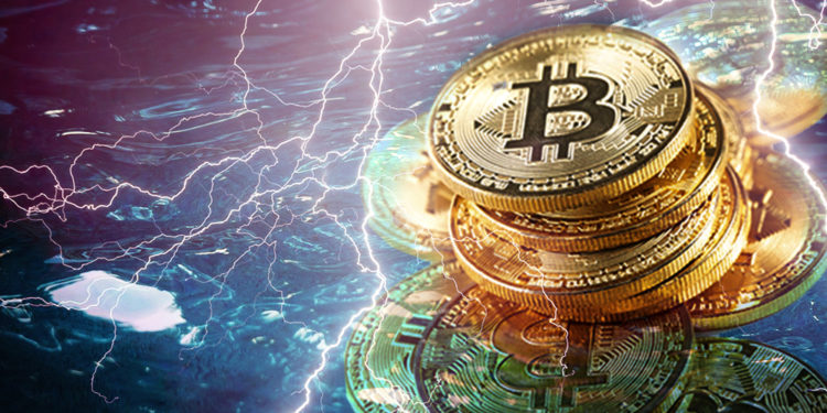 rayos alza criptomonedas inversión