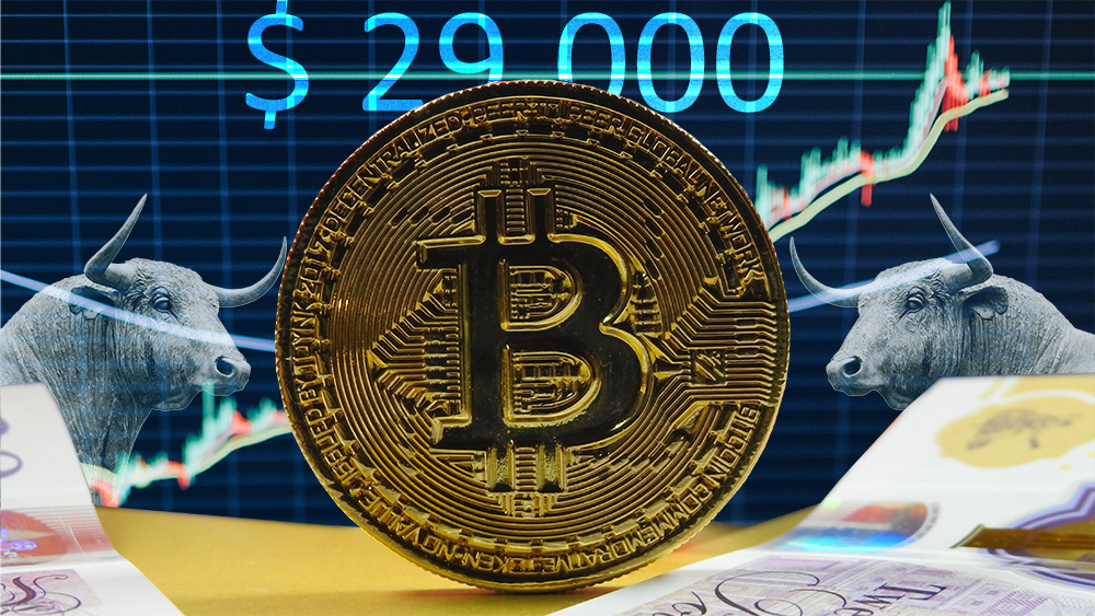 Aumento precio bitcoin 2020. Composición por CriptoNoticias. Ewan Kennedy / unsplash.com; mlproject / pixabay.com; Hans Eiskonen / unsplash.com.