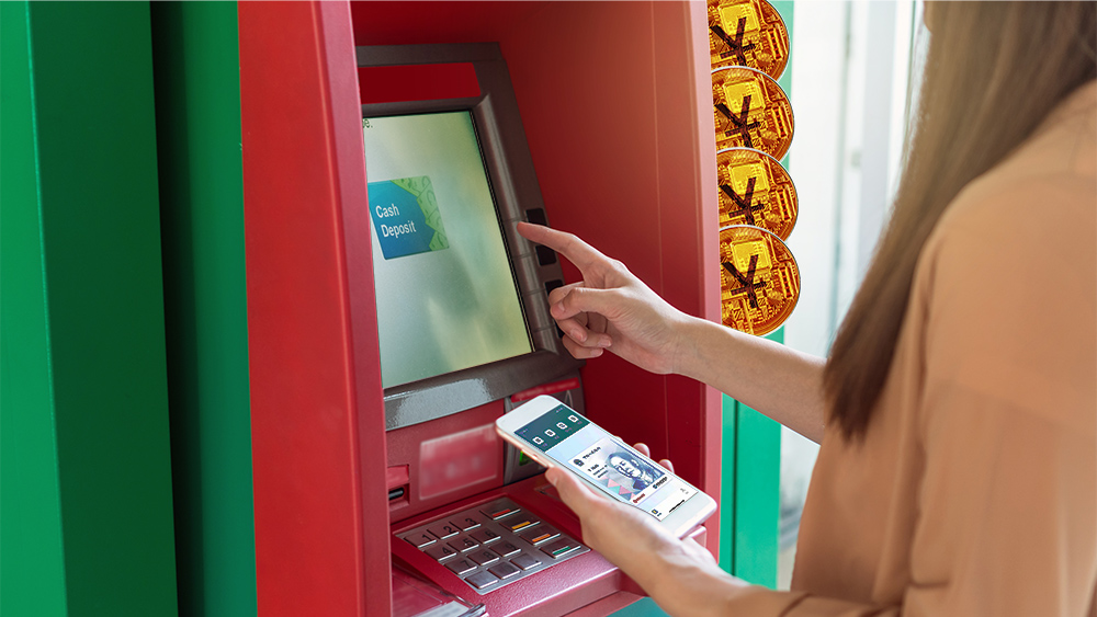 China prueba los primeros cajeros automáticos para su yuan digital China prueba los primeros cajeros automáticos para su yuan digital