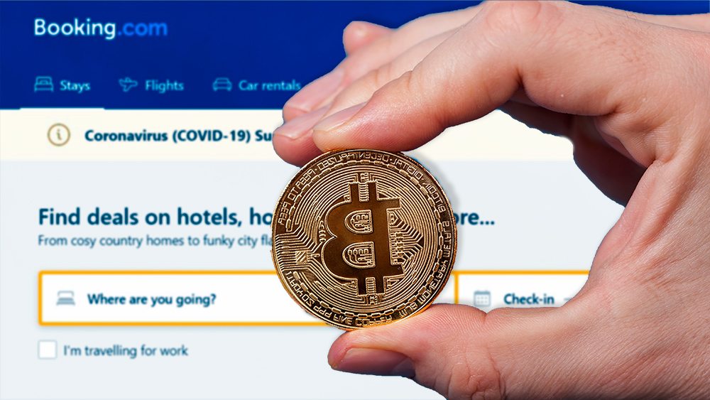 crypto.com booking.com compra viajes bitcoin