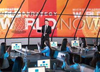 evento bitcoin criptomonedas microstrategy michael saylor