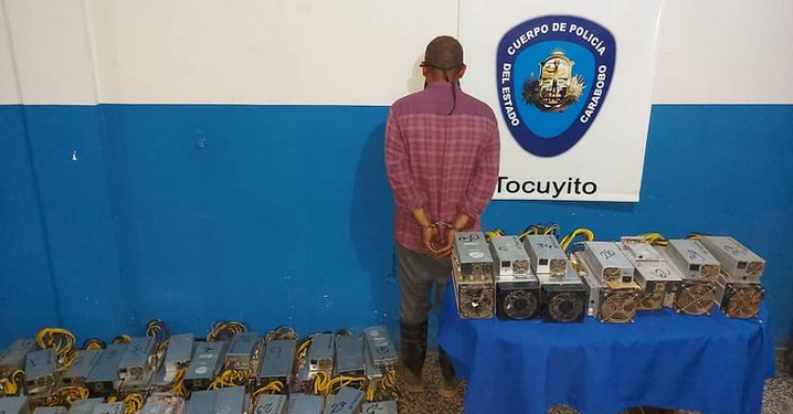 minero-detenido-venezuela-bitcoin-carabobo-policia