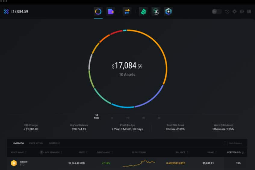 monedero computadora exodus almacenar tether