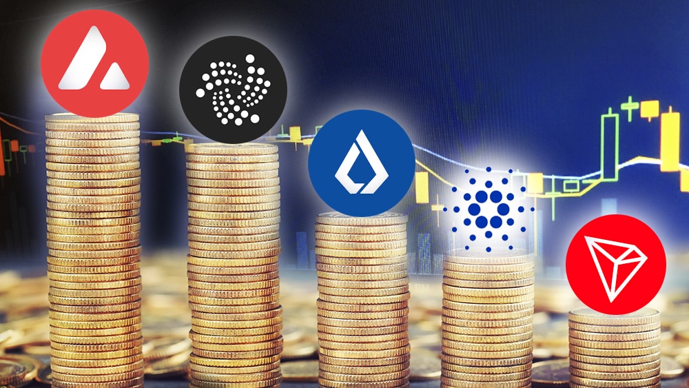 LINK TRON Cardano ADA