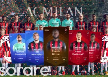 cartas coleccionables futbol fantasy sorare AC milan