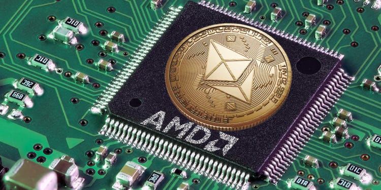 minería ethereum chips AMD