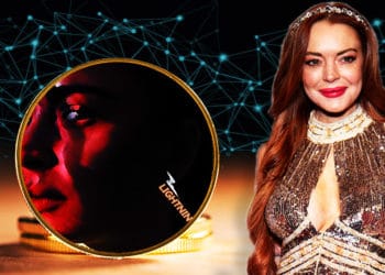 token coleccionablle NFT actriz lindsay lohan