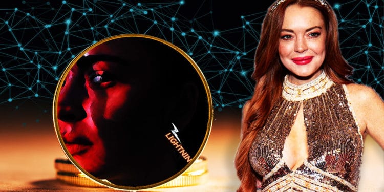 token coleccionablle NFT actriz lindsay lohan