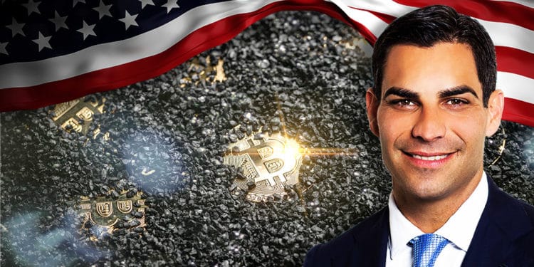 Francis Suarez miami capital minería bitcoin Estados Unidos