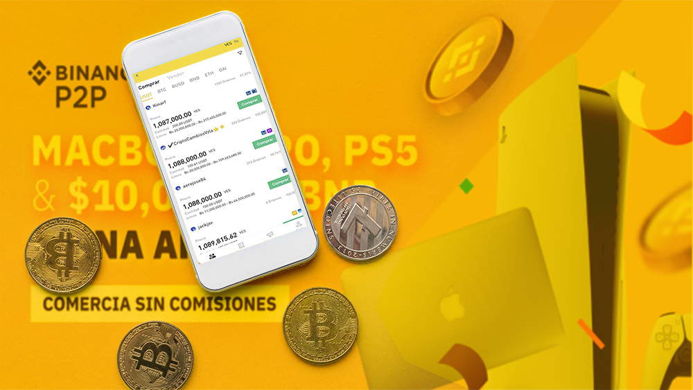 concurso premios binance comercio p2p criptomonedas