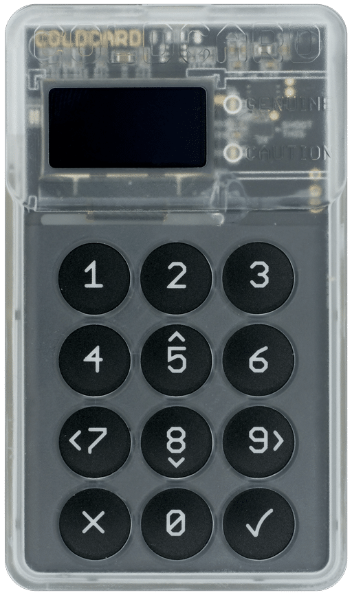 hardware wallet Coldcard