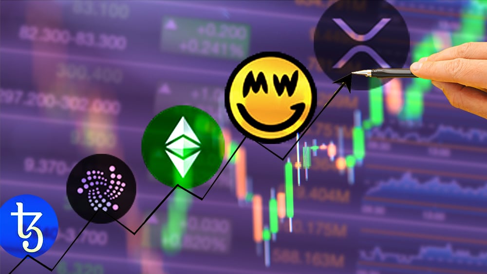 rendimiento criptomonedas ripple grin ethereum classic iota tezos