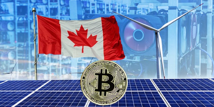 BTC criptomoneda mineros Canadá