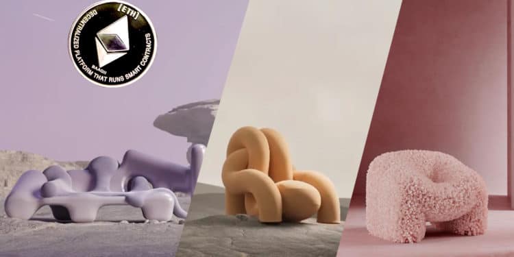 ethereum criptomoneda arte mueble