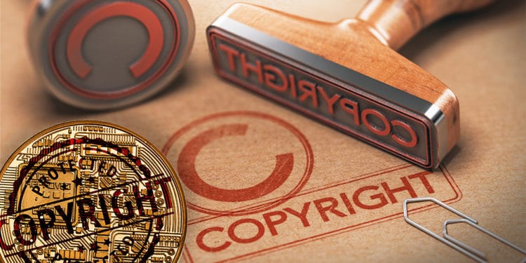 registro derechos de autor blockchain italia token NFT