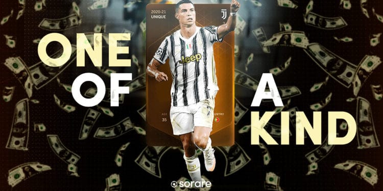 NFT coleccionable futbol cristiano ronaldo Sorare