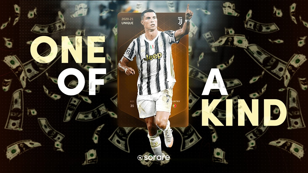 NFT coleccionable futbol cristiano ronaldo Sorare