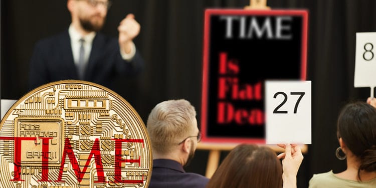 subasta token nft time magazine portadas revista