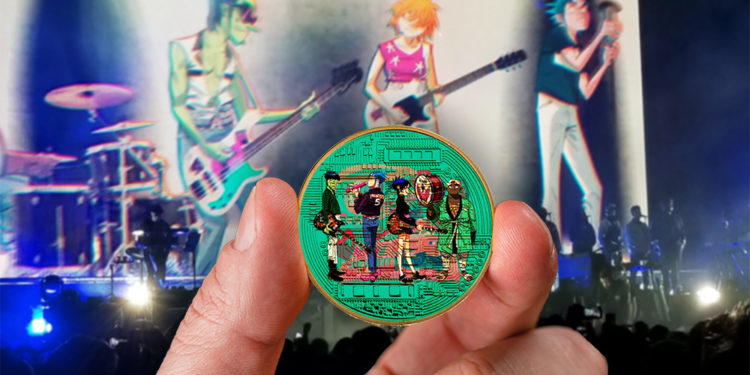 tokens nft banda musical gorillaz