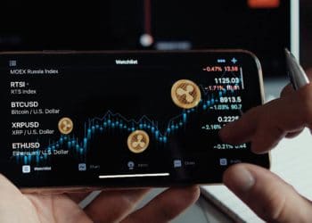 ripple grafico en alza