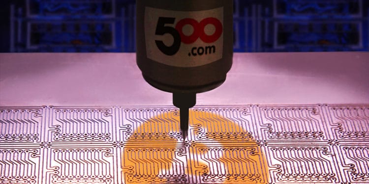 500.com compra productora chips asic minería bitcoin