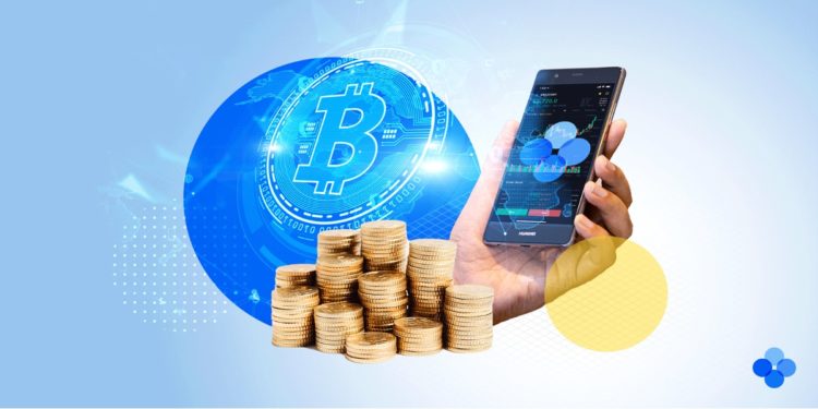 Aplicacion movil de trading del exchange OKEx