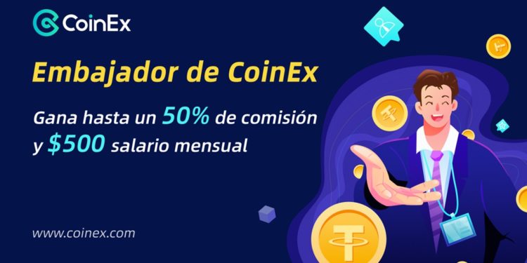 Programa de embajadores latinos de CoinEx