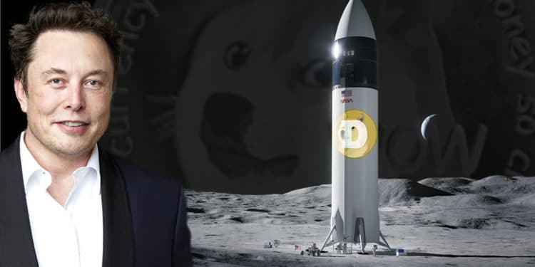 dogecoin luna cohete spacex elon musk
