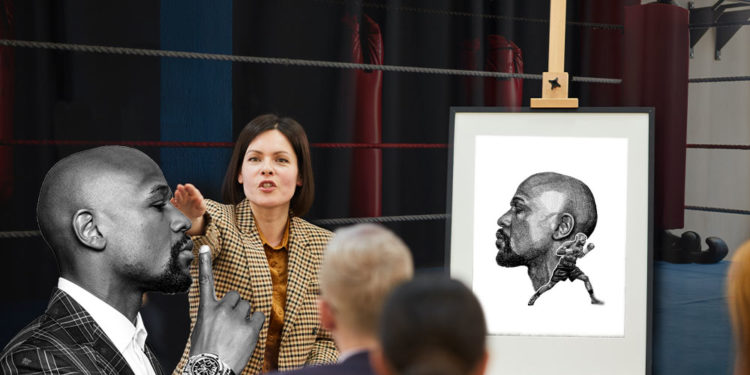 Subasta de NFT de Floyd Mayweather Jr.