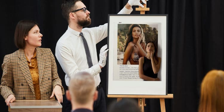 NFT subasta emily Ratajkowski