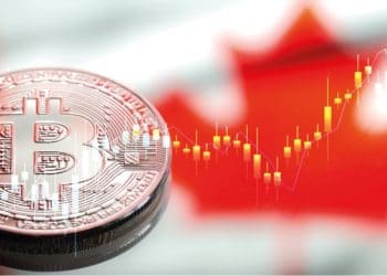 bitcoin canada gráfico en alza