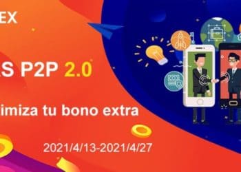 Telefonos moviles rodeados de criptomonedas