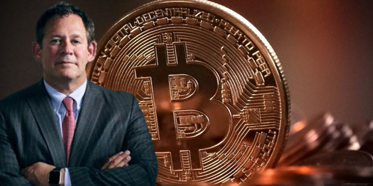 Rick Rieder con bitcoin detrpas.