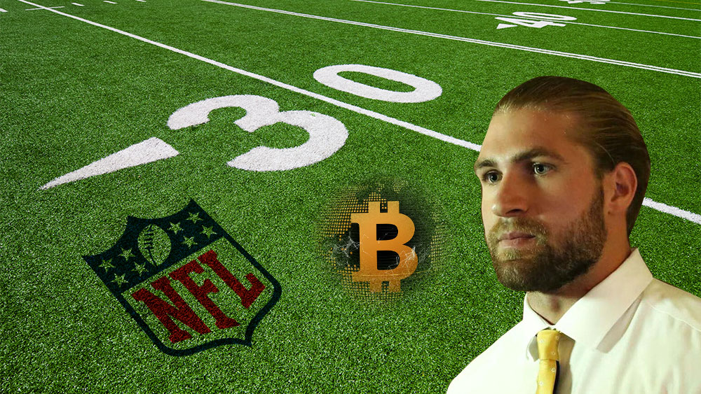 NFL bitcoin sean culkin