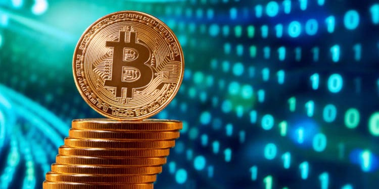 bitcoin azul