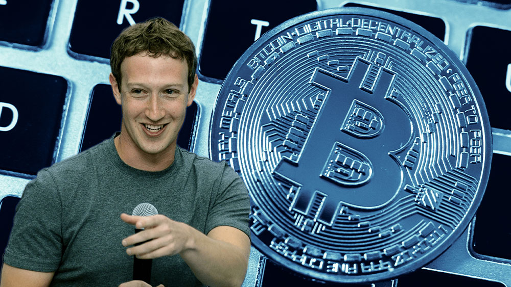 La comunidad bitcoiner especula cuando Zuckerberg menciona la palabra bitcoin. Composición por CriptoNoticias Fuentes:  Panxunbin  /  elements.envato.com  ; 
 png-orqnz  /  pngegg.com .