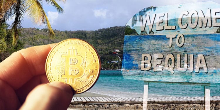 pagos criptomoendas bitcoin isla caribe Berquia esquivar restricciones bancos