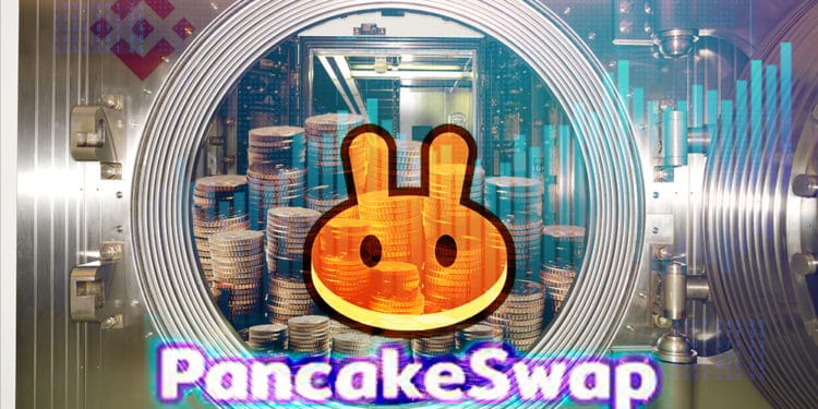 activos bloqueados plataforma defi binance pancake swap