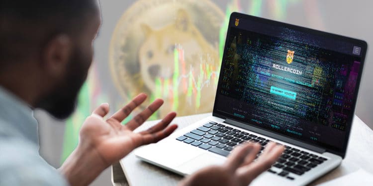error plataforma minado rollercoin aumento precio dogecoin
