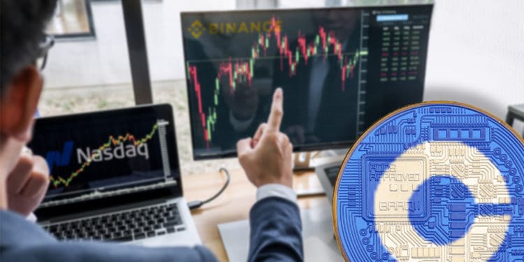token acciones coinbase nasdaq bolsa valores binance