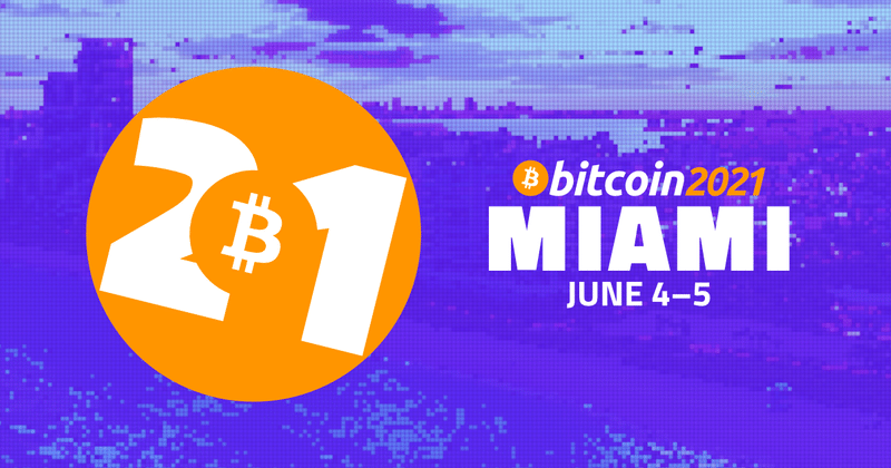 Evento Bitcoin 2021 en Miami