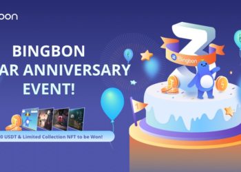Exchange Bingbon celebra tercer aniversario